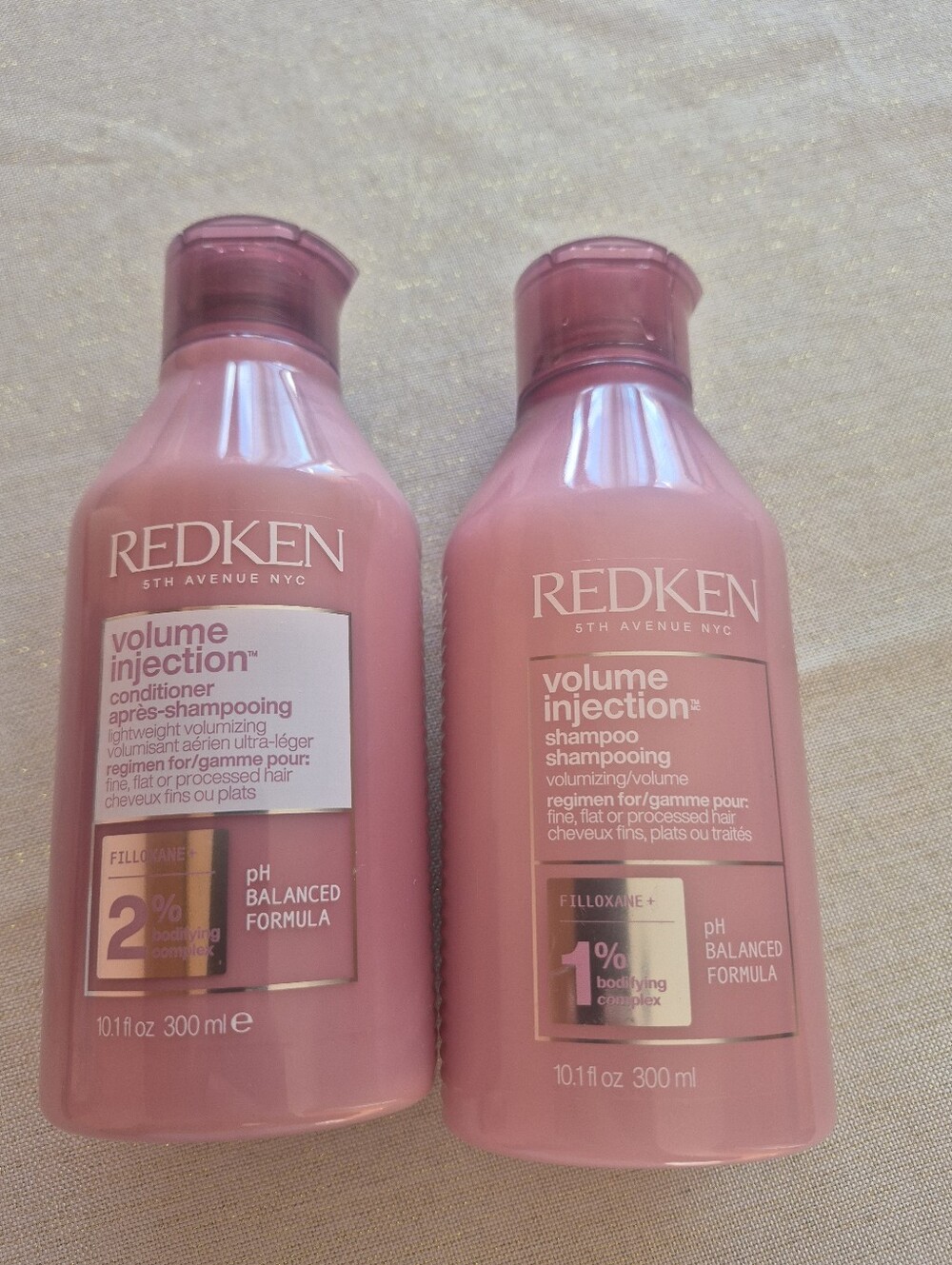 Redken Volume Injection Pink Shampoo & Conditioner Duo